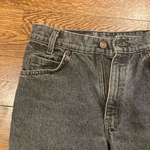 Levi Strauss & Co Vintage Student 550 Black Denim Women’s W28 L28